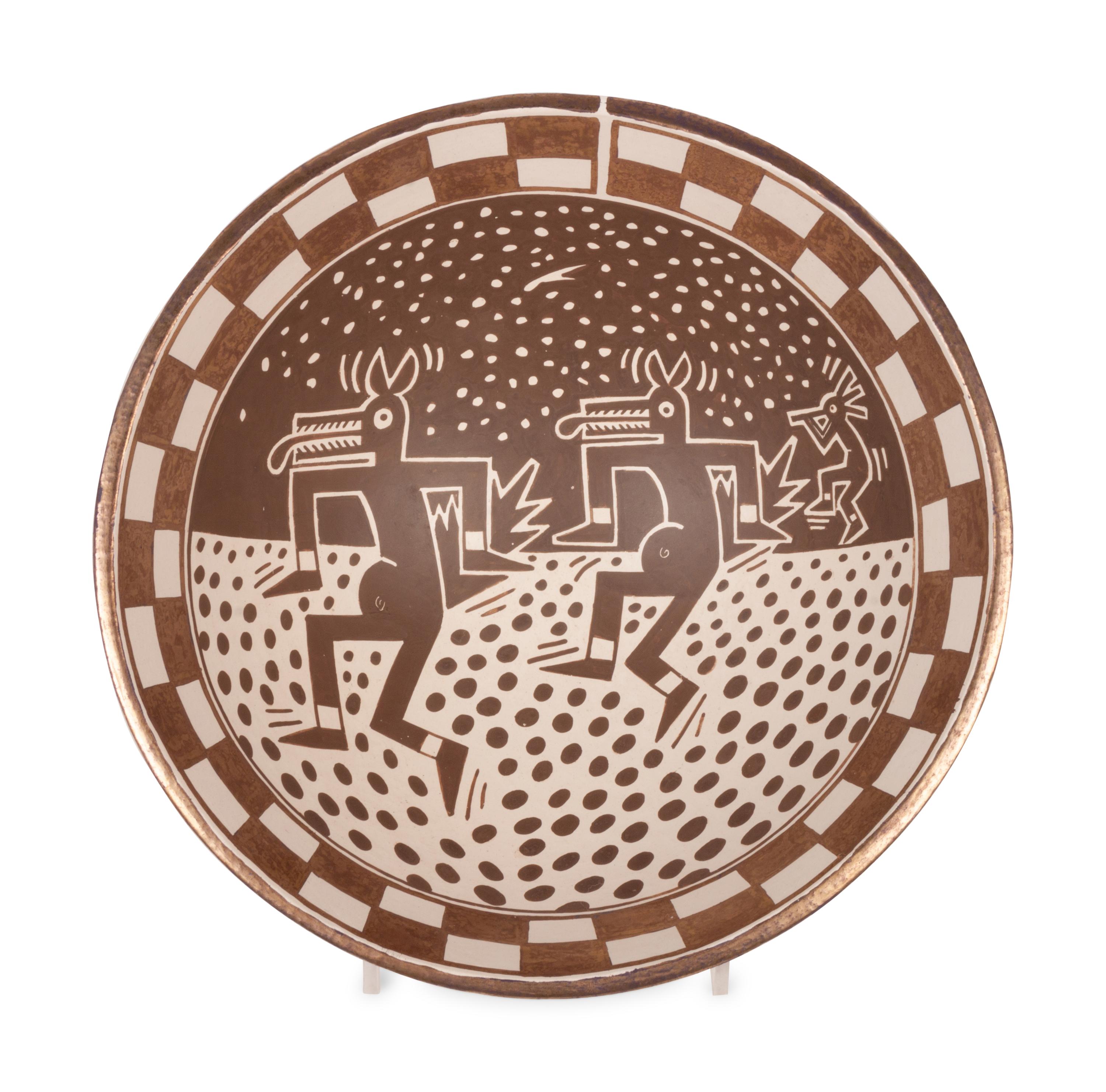 Pottery Bowl, Night Frolic