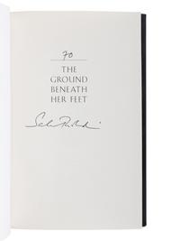RUSHDIE, Salman (b. 1947). The Ground Beneath her Feet . London: Jonathan Cape, 1999.