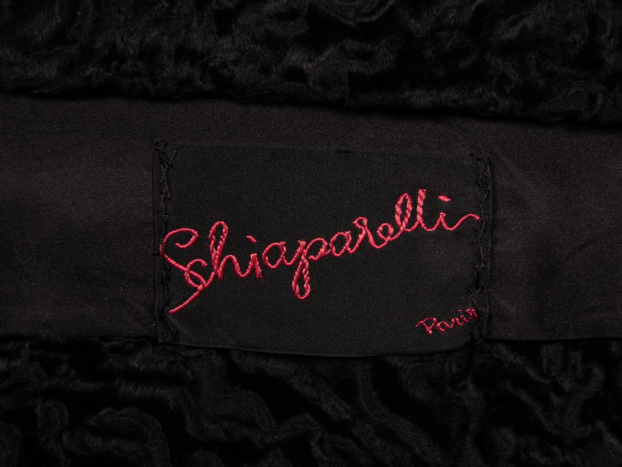 Schiaparelli, Broadtail Swing Coat