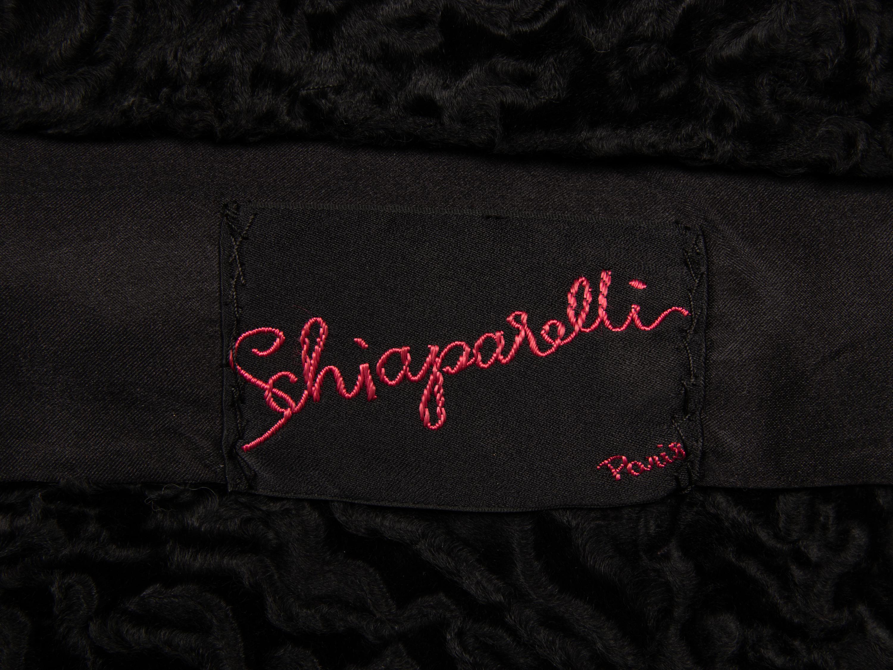 Schiaparelli, Broadtail Swing Coat