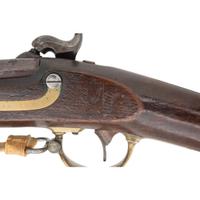 Colt Altered US Model 1841 Mississippi Rifle with Matching Numbered Bayonet Adapter Ring and White Buff Sling