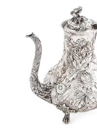 An American Silver Three-Piece Tea Service