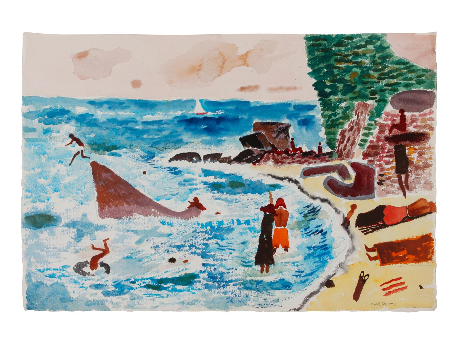 Beach Scene