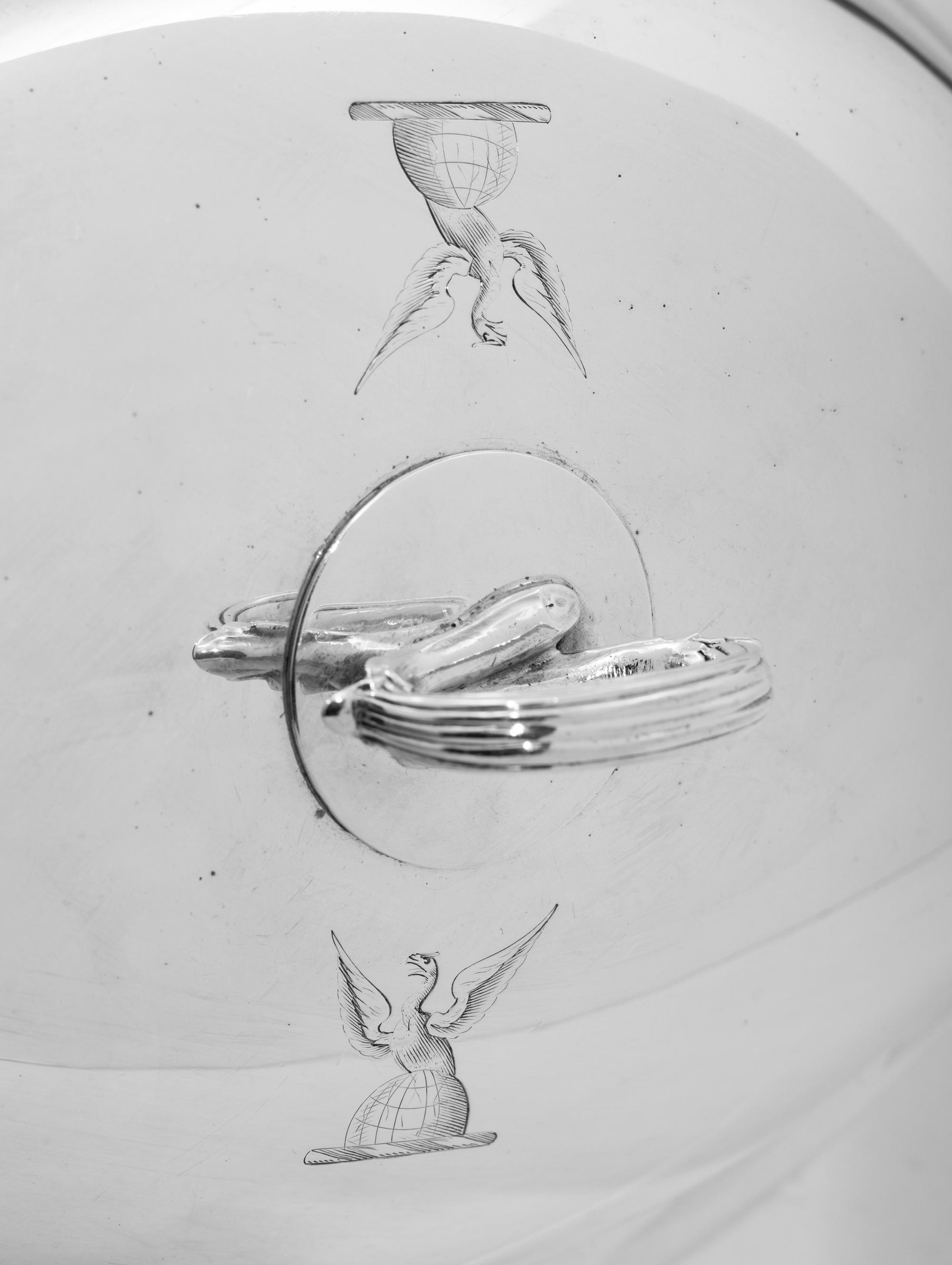 A Set of Three George III Silver Covered Vegetable Servers