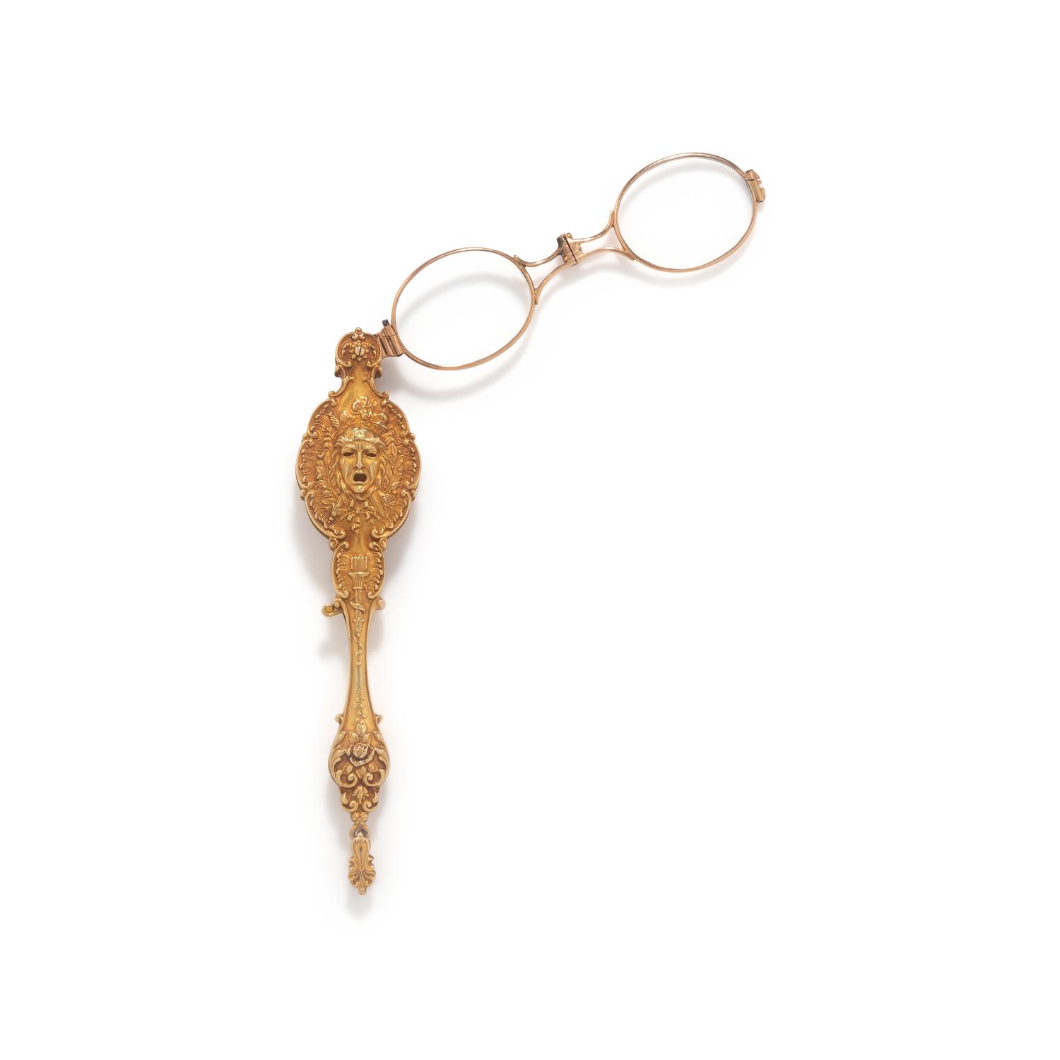 YELLOW GOLD LORGNETTE