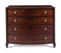 A Federal Mahogany Chest of Drawers