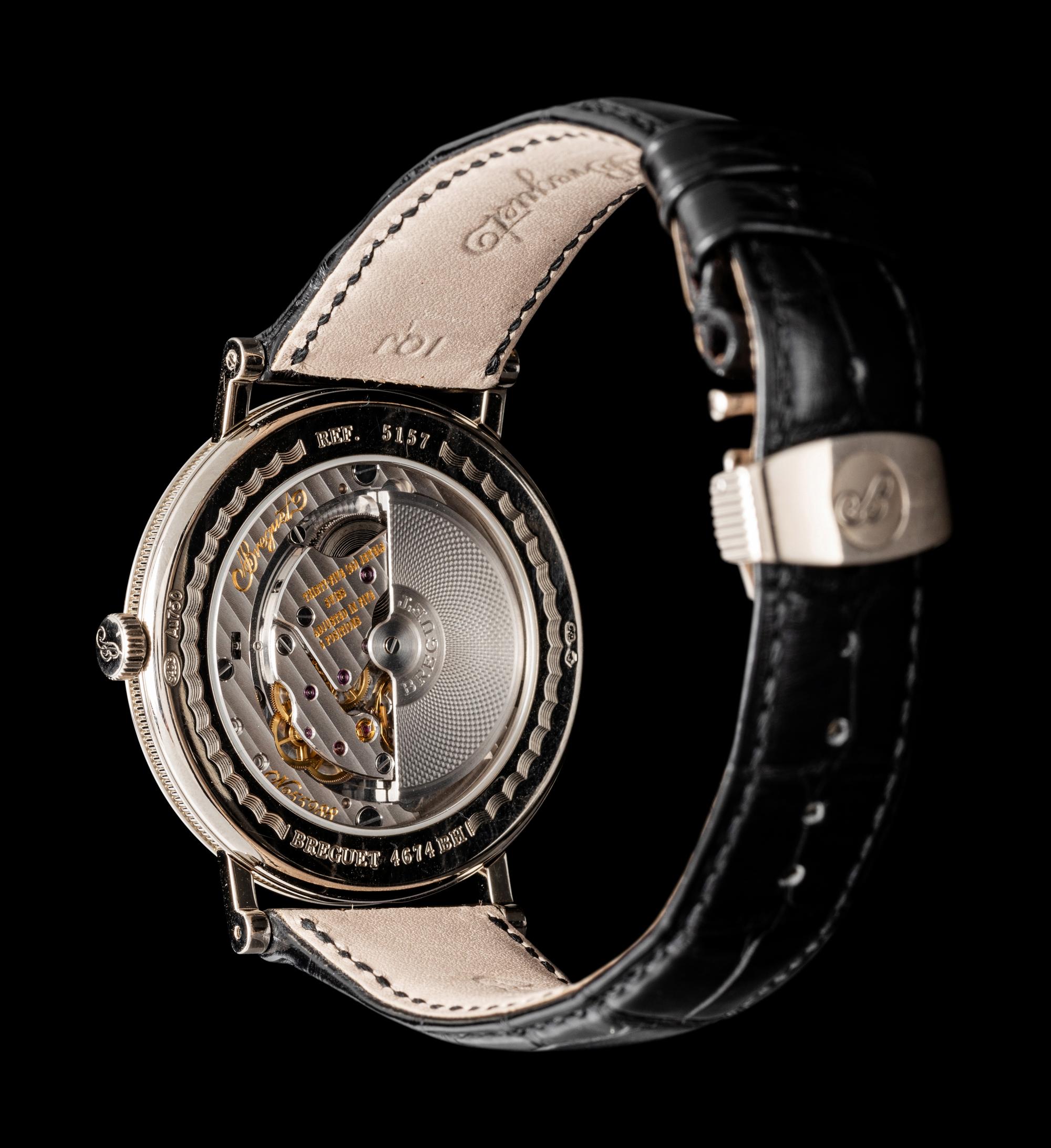 BREGUET, REF. 5157BB119V6 18K WHITE GOLD 'CLASSIQUE' WATCH