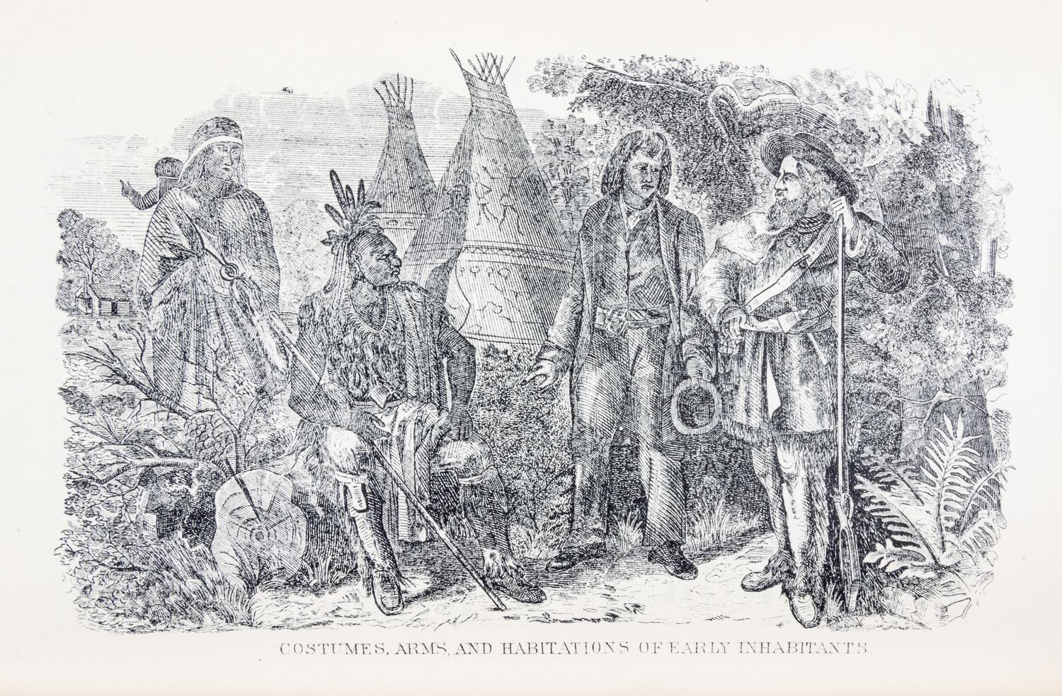 (CHICAGO, HISTORY) A group of seven early historical works on Chicago.