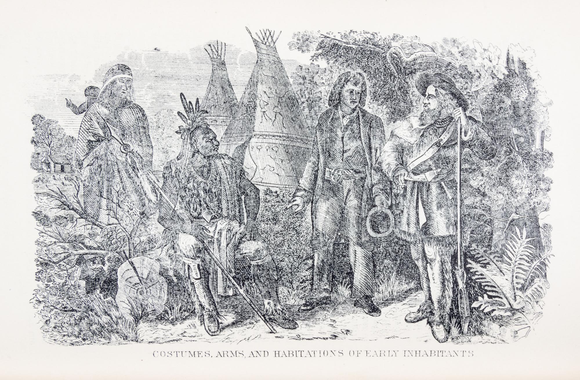 (CHICAGO, HISTORY) A group of seven early historical works on Chicago.