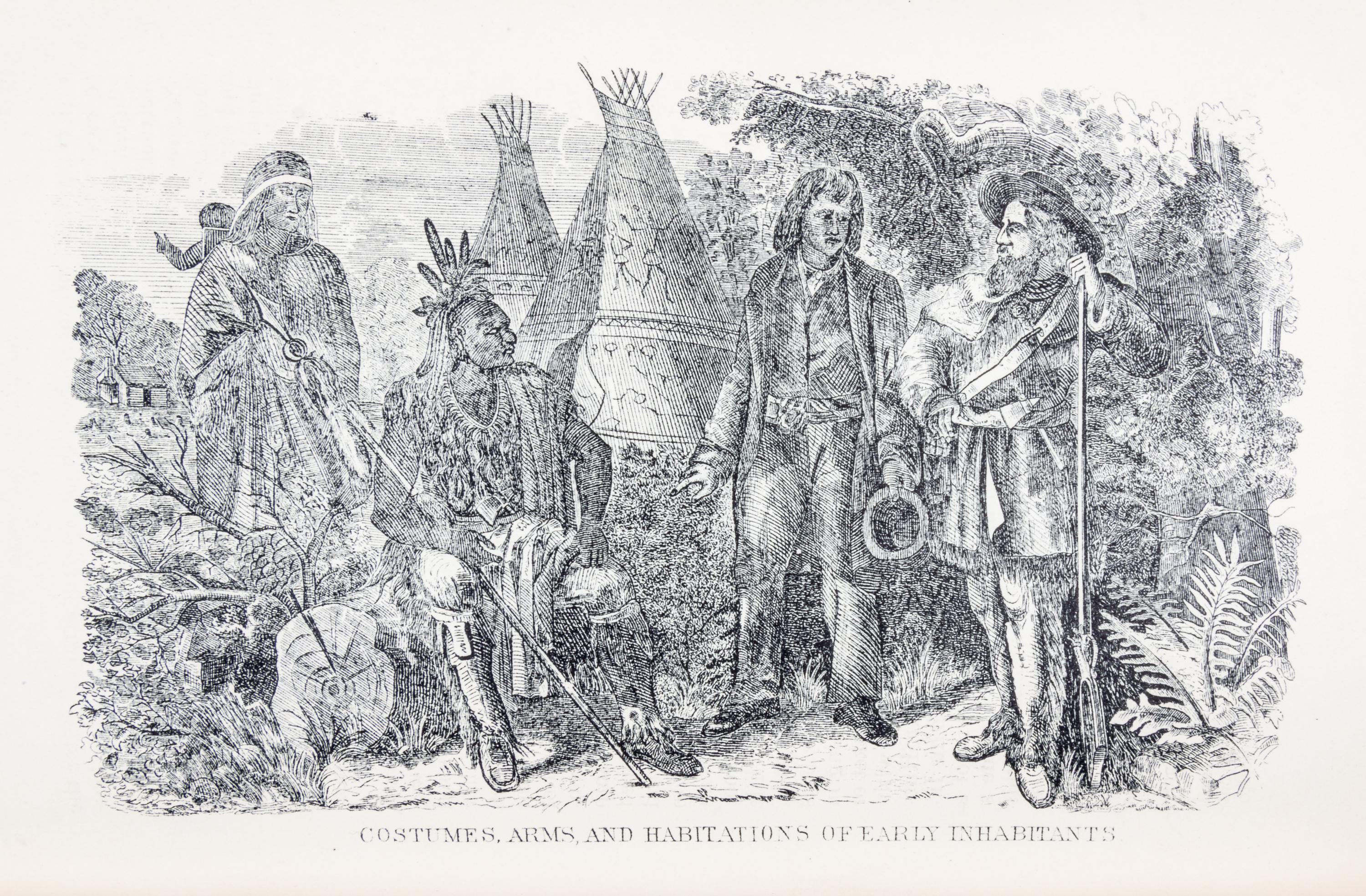 (CHICAGO, HISTORY) A group of seven early historical works on Chicago.