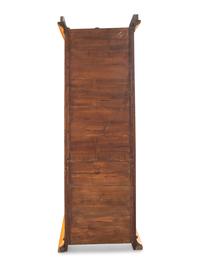 A Russian Neoclassical Karelian Birch Vitrine Cabinet