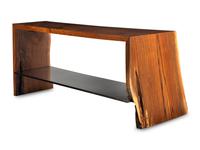 A John Houshmand Live Edge Walnut Long Table