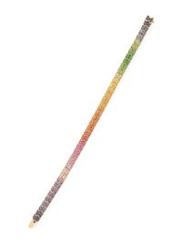 ROBERT PROCOP, MULTICOLOR SAPPHIRE BRACELET