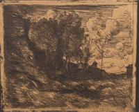 Children in the Park , At the Beach , The Park Bench and Reading the Newspaper (four works)