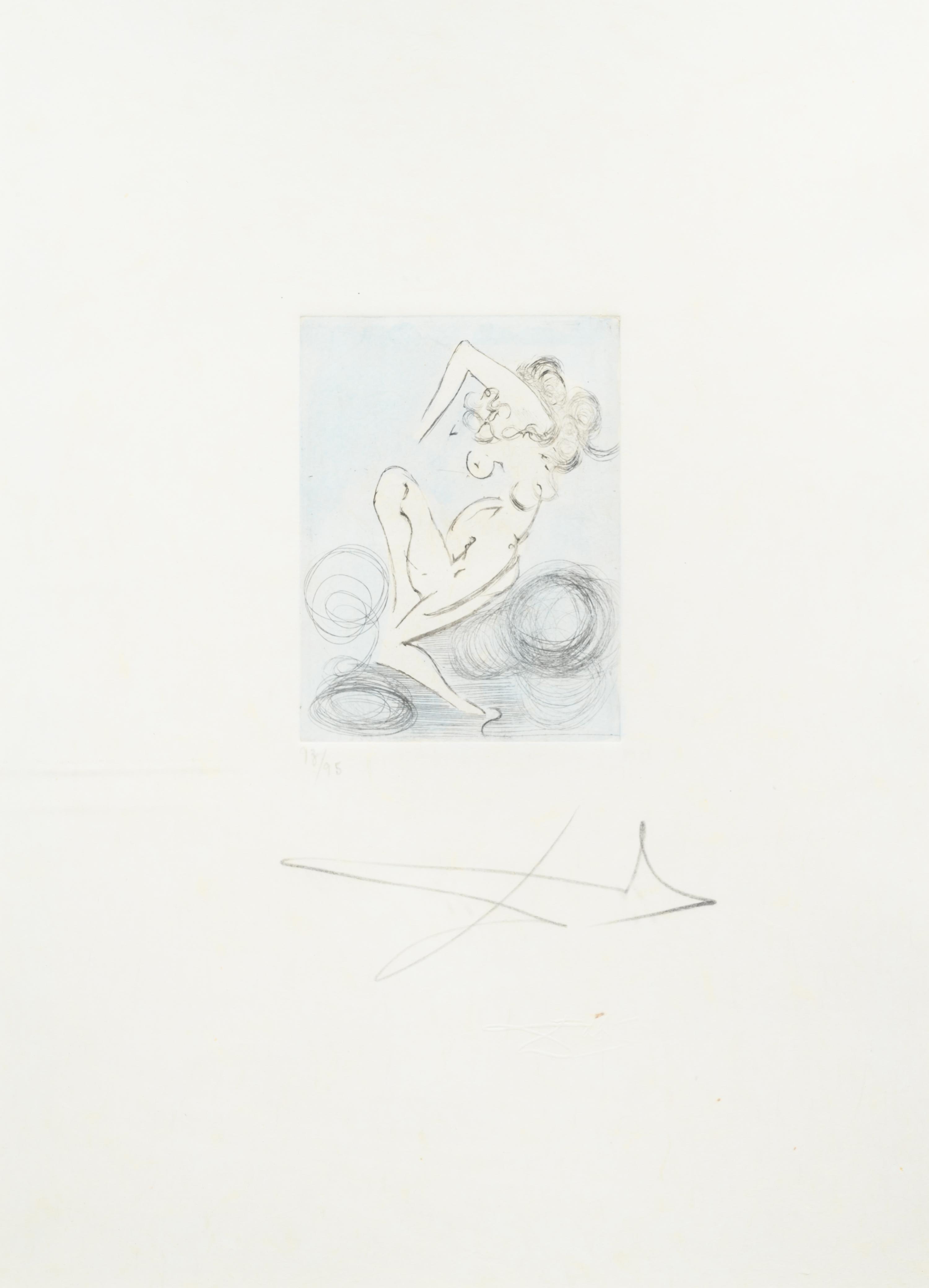 Petites Nus (from Apollonaire ) (a group of 7 prints from the portfolio of 8)