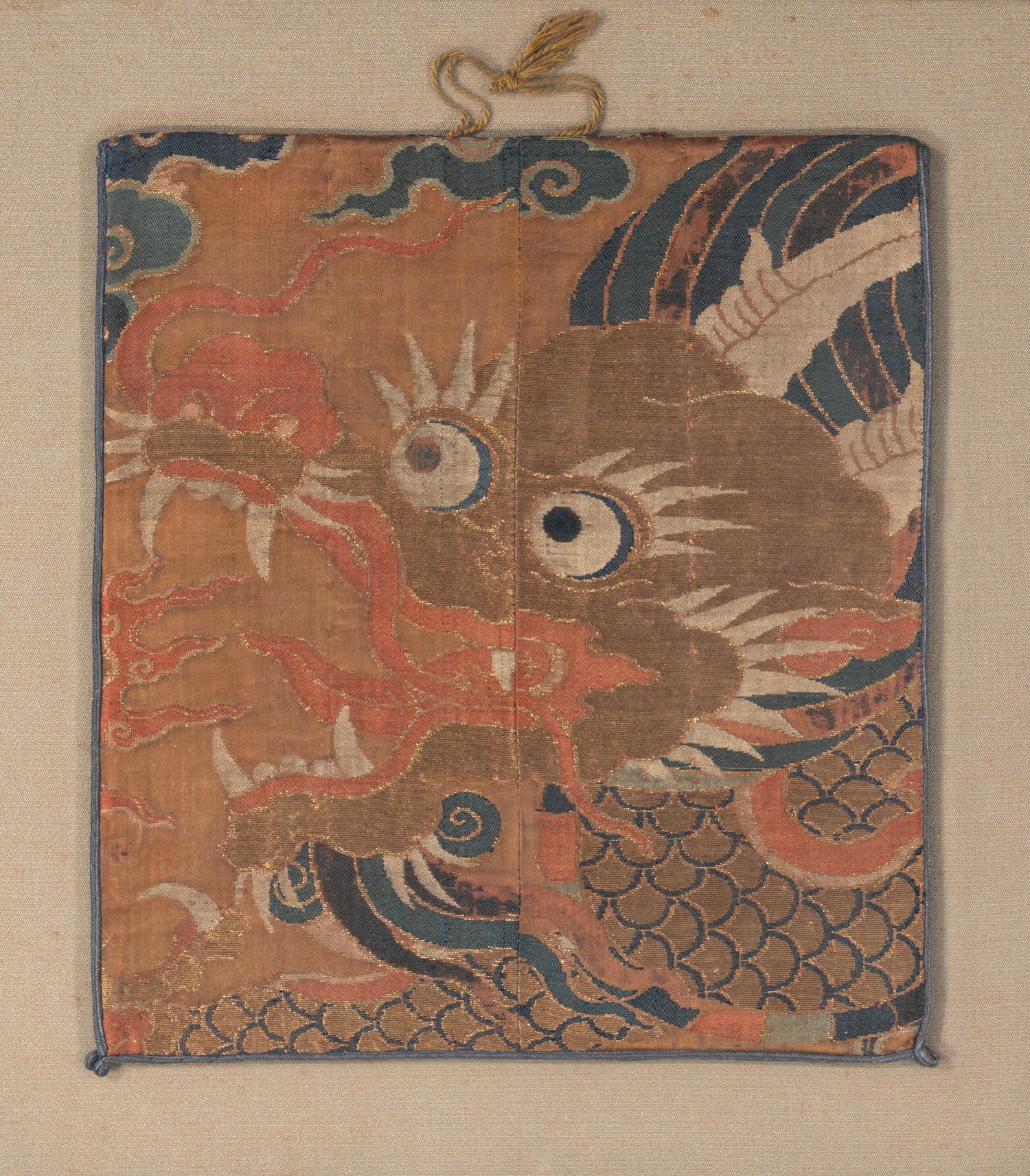 Three Chinese Kesi Silk Panels