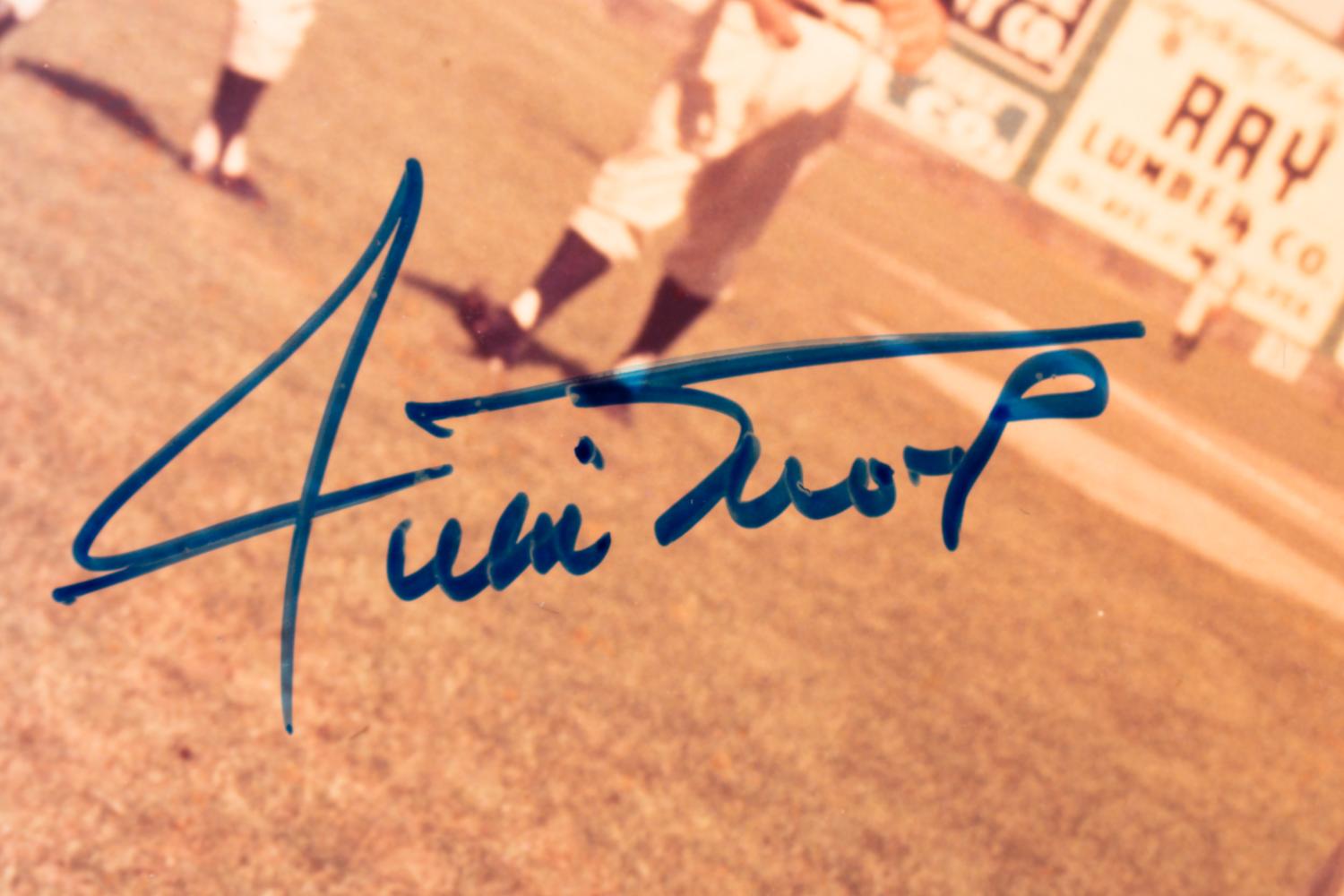 A Group of Mickey Mantle and Willie Mays Signed Autograph Photographs (BAS Beckett Authentication Services Certified),