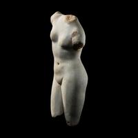 A Greek Marble Torso of Aphrodite Anadyomene