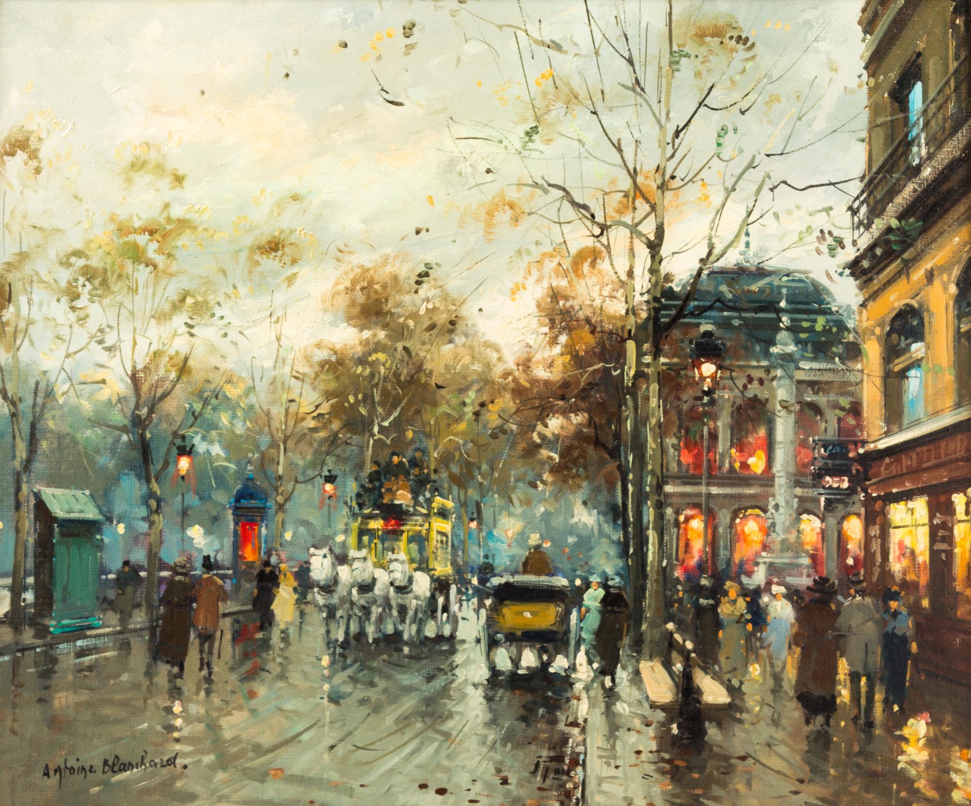 Antoine Blanchard, (French, 1910–1988), Theatre du Chatelet