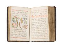 BOHEMIAN ILLUMINATOR Prayerbook, in German (Sorbian-German dialect), illuminated manuscript on paper [Czechia, Planá, 8 May, 1794]