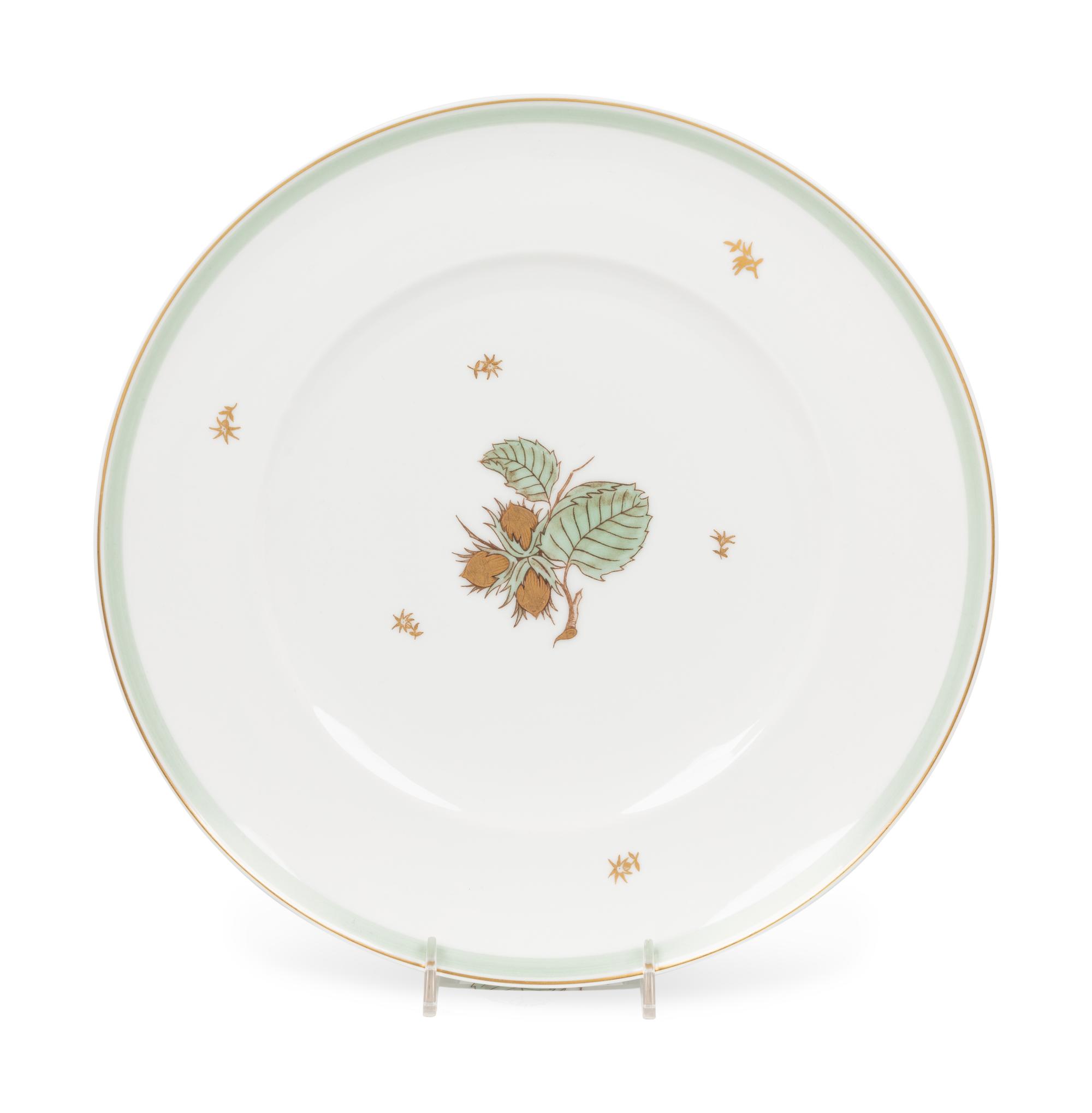 A Bing and Grondahl Hazelnut Porcelain Dinner Service
