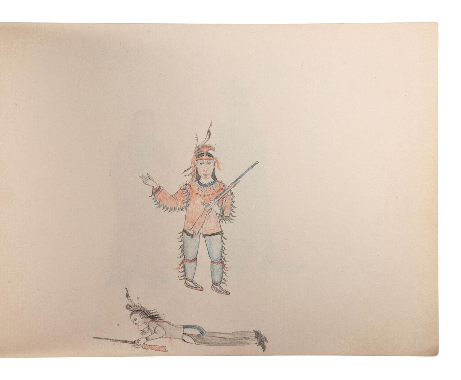 Rosebud Agency Sketchbook, by "Jack"