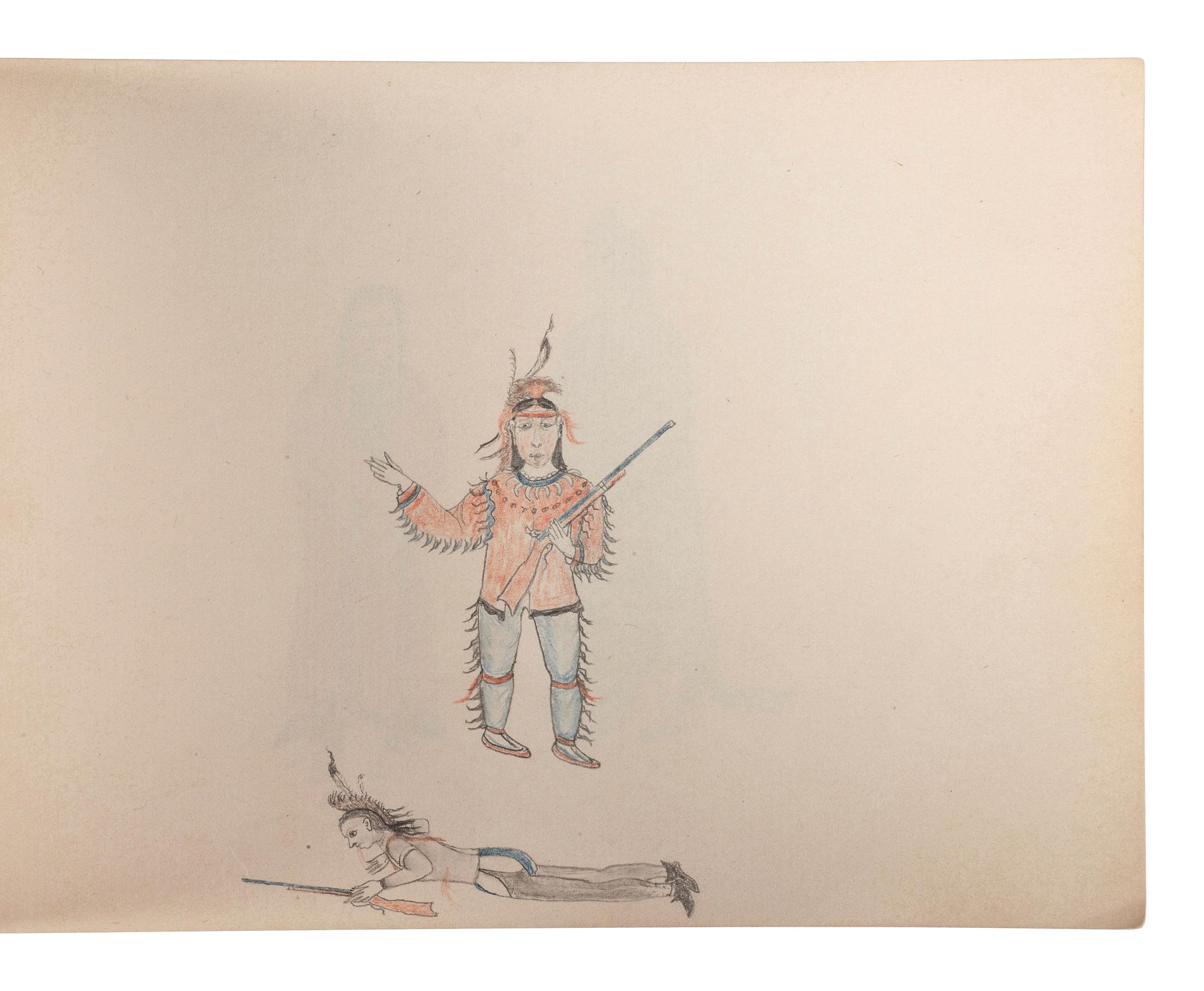 Rosebud Agency Sketchbook, by "Jack"