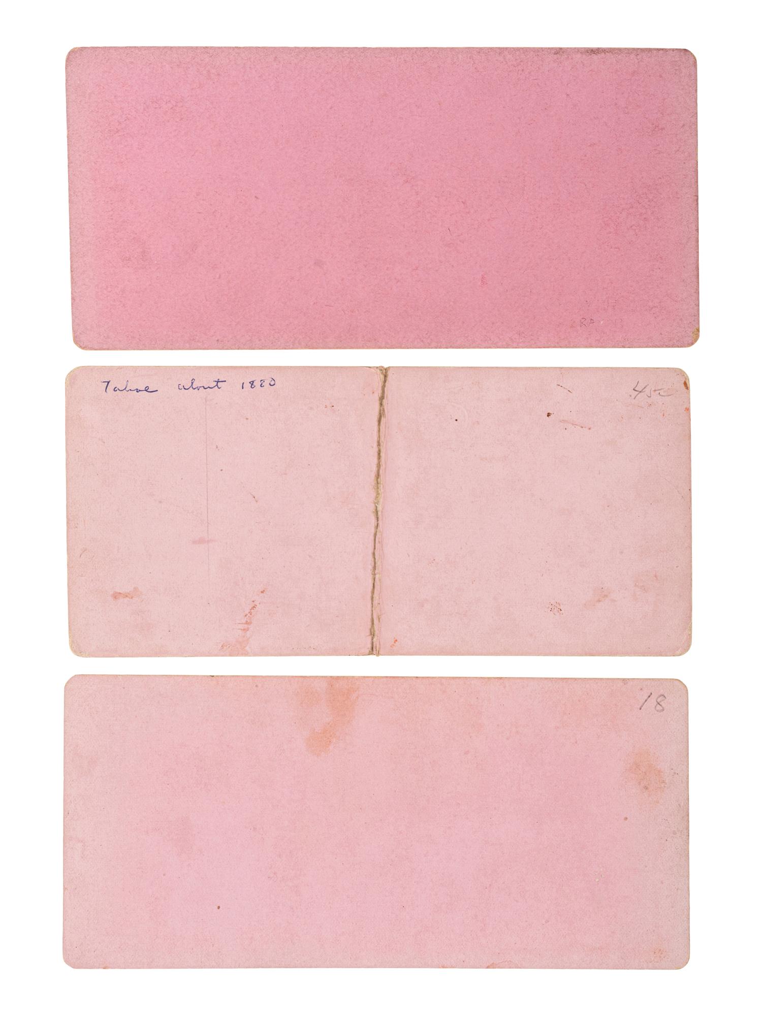 [CALIFORNIA]. WATKINS, Carleton, and HART, Alfred A., photographers. A group of 3 stereoviews,comprising: