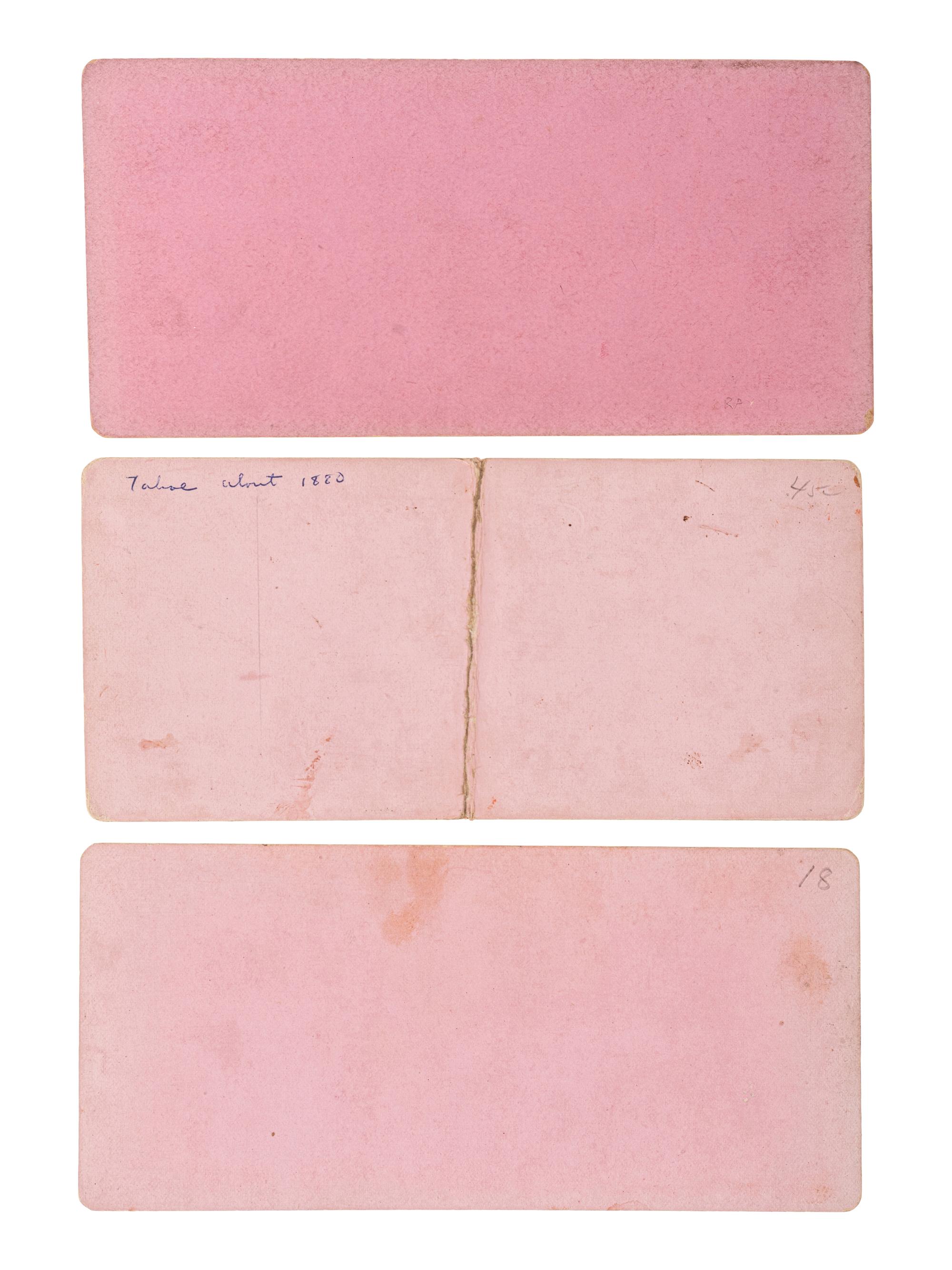 [CALIFORNIA]. WATKINS, Carleton, and HART, Alfred A., photographers. A group of 3 stereoviews,comprising: