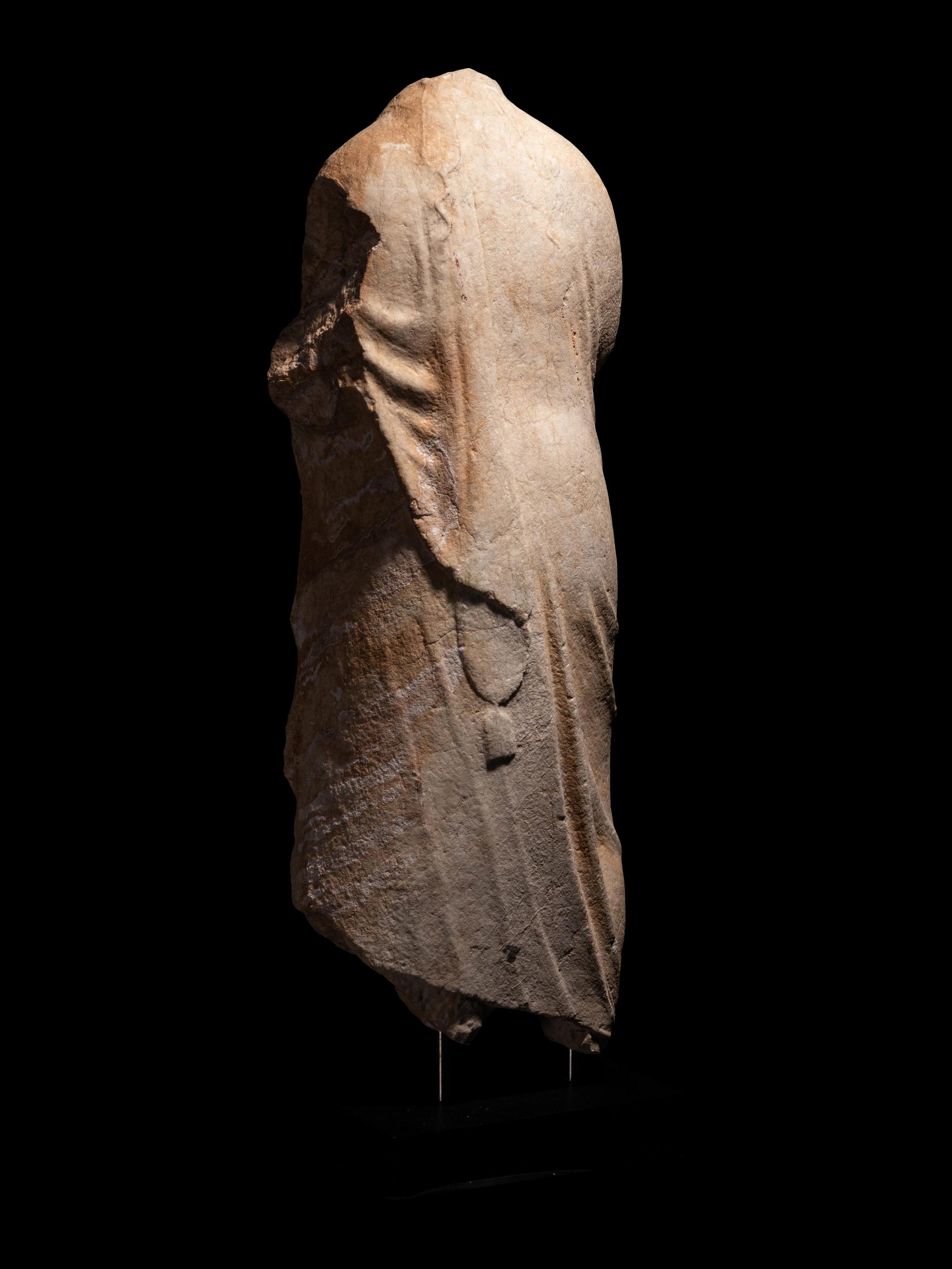 A Roman Marble Togatus