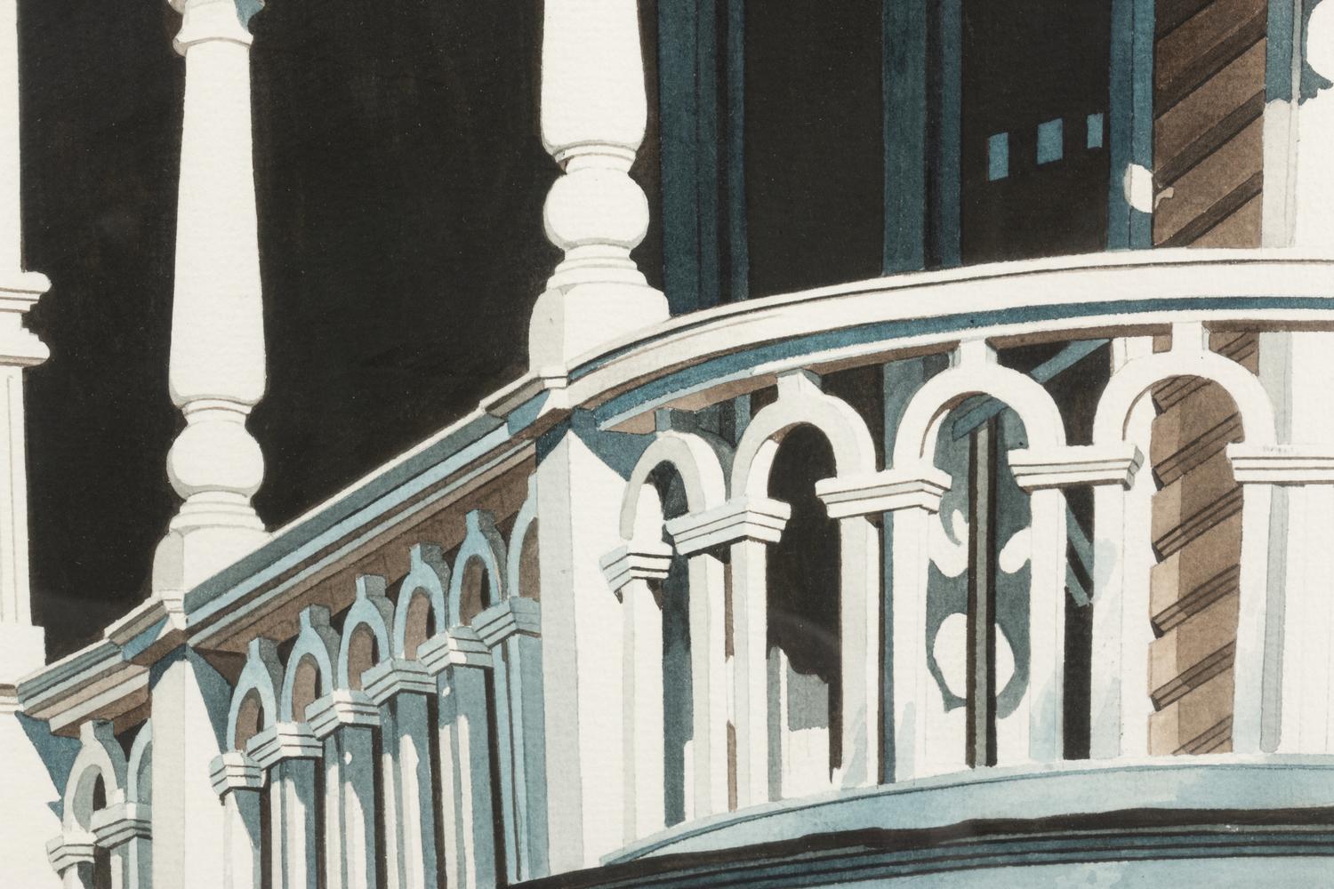 House on Washington- White Porch