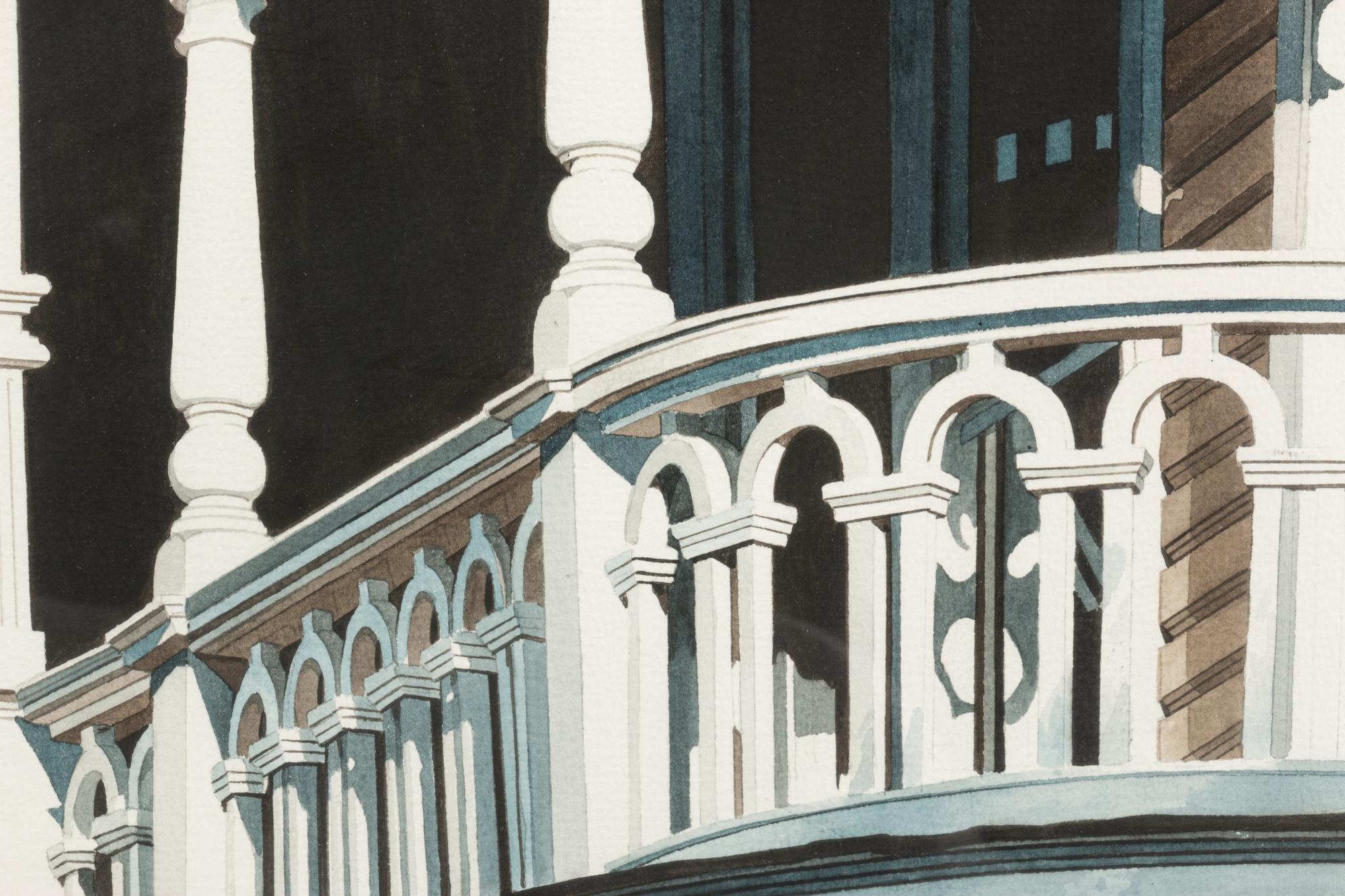 House on Washington- White Porch