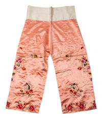 11 Chinese Embroidered and Woven Silk Clothing Articles