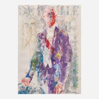 LeRoy Neiman (American, 1921-2012) Charles de Gaulle