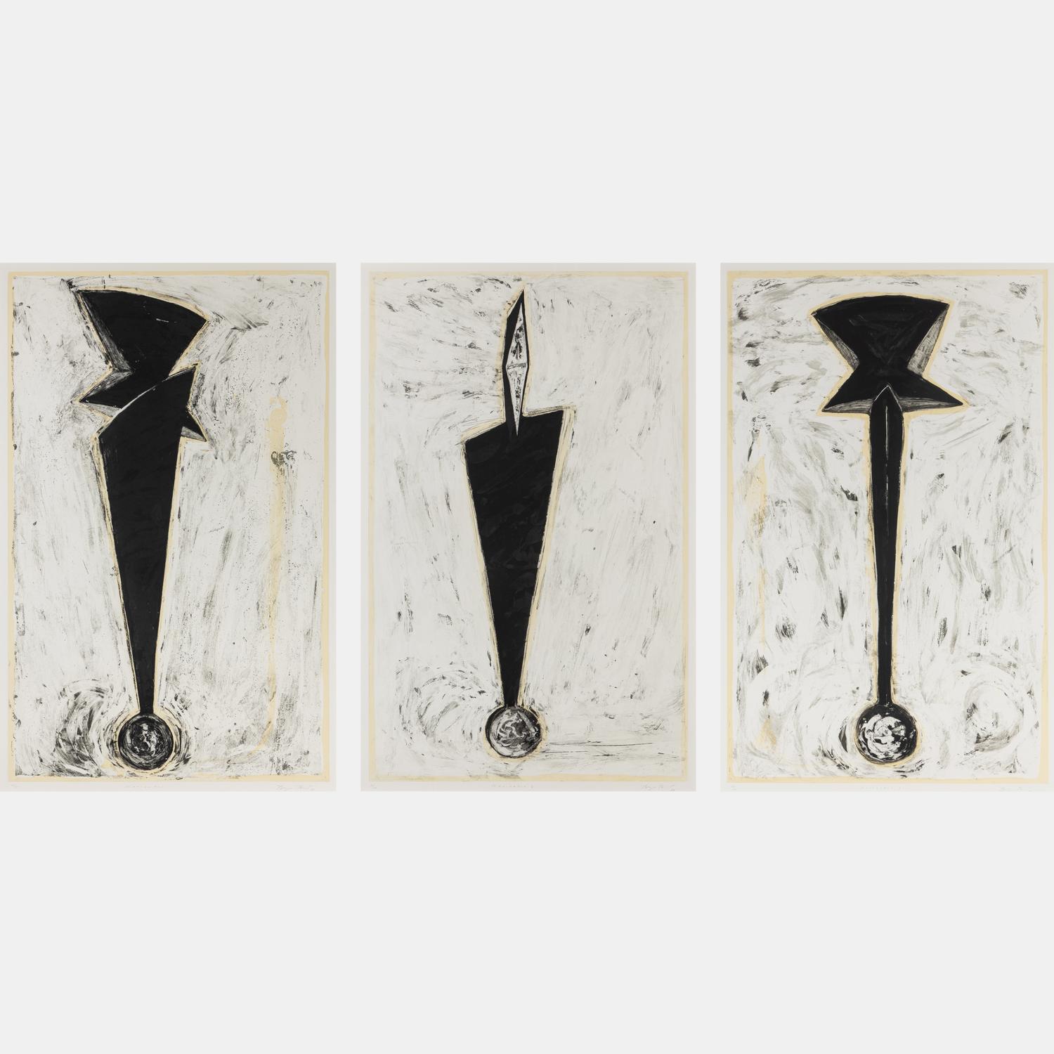 Navigator I, Navigator II, and Navigator III (a group of three works), 1988
