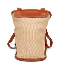 Hermès, Barénia Leather & Crinoline Backpack