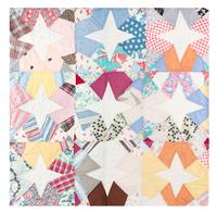 An American Patchwork Quilt Length 76 1/2 x width 64 inches. — 2OTH CENTURY