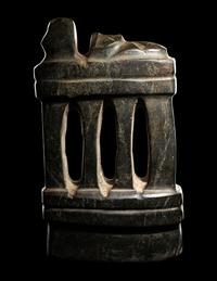 A Mezcala Andesite Temple Model
