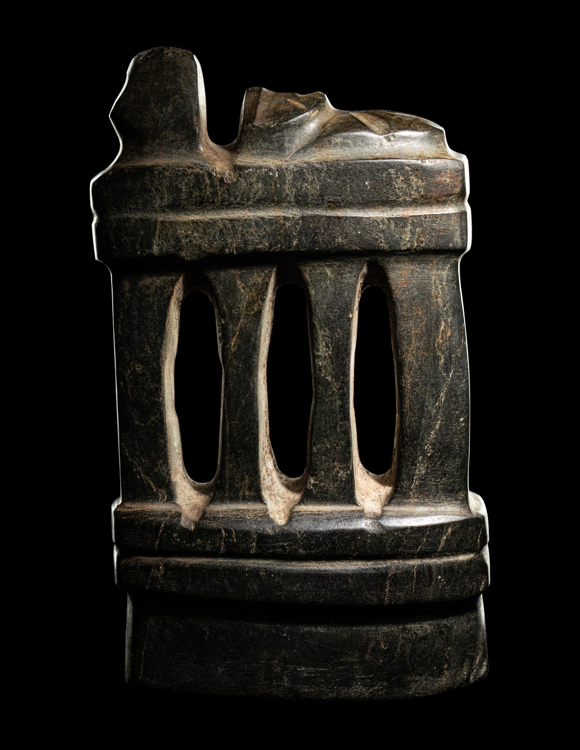 A Mezcala Andesite Temple Model