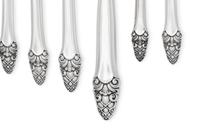 An American Silver Flatware Service