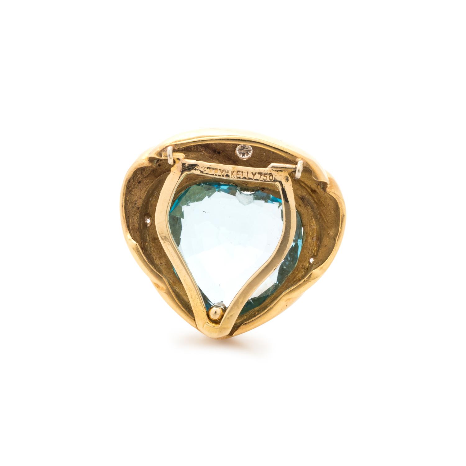 BLUE TOPAZ AND DIAMOND ENHANCER