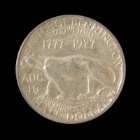 A United States 1927 Vermont Commemorative 50c Coin