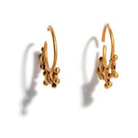 A Pair of Egyptian Gold Earrings