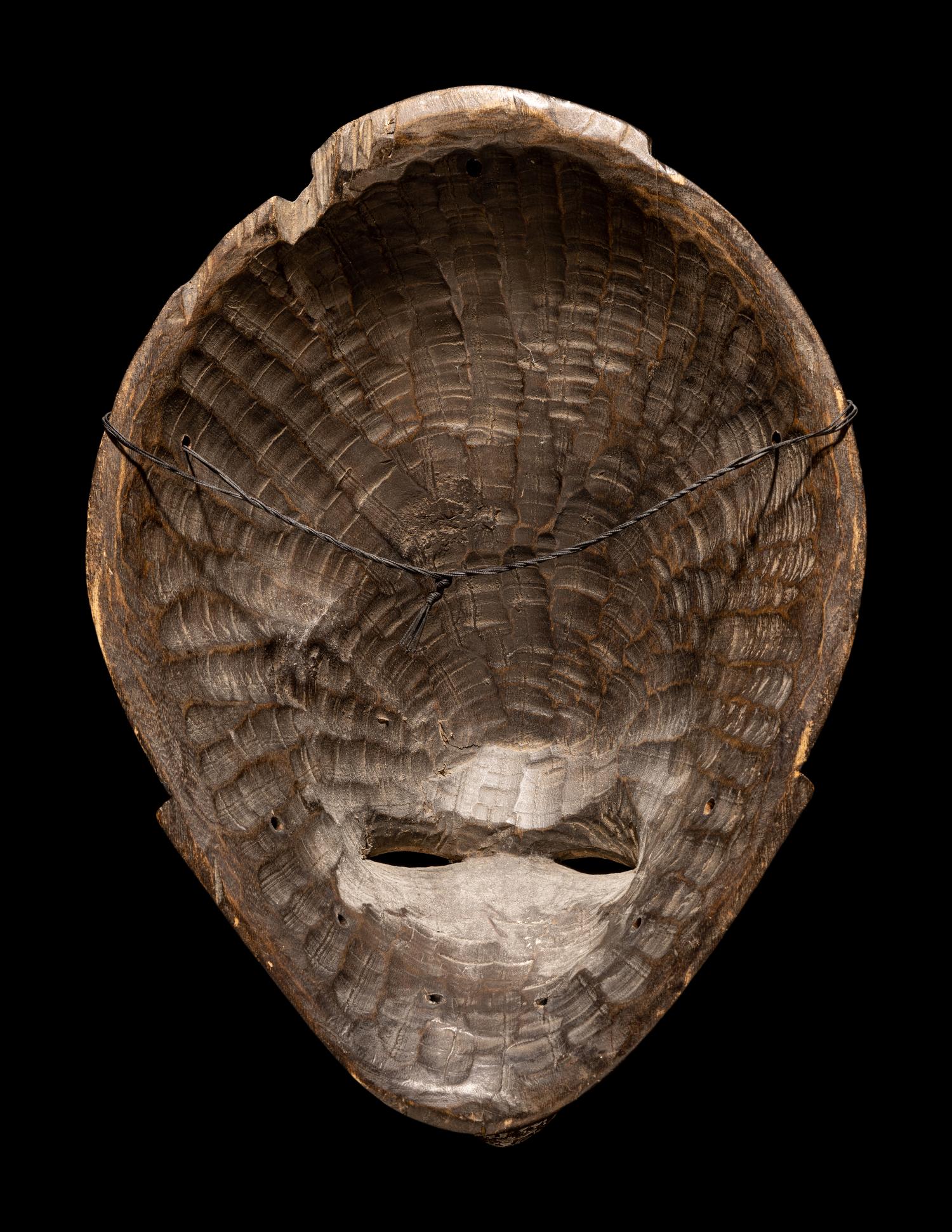 Two Punu Wood Masks