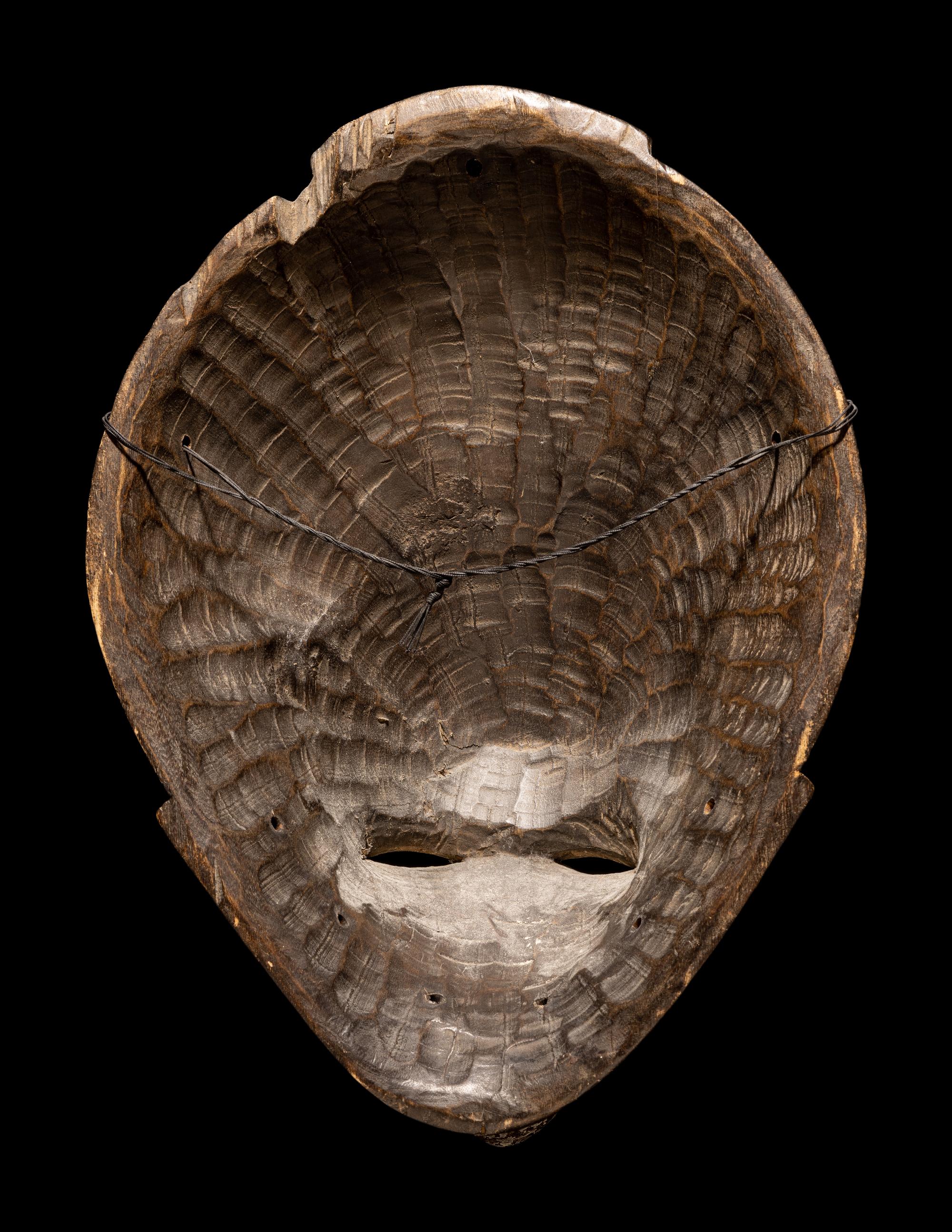 Two Punu Wood Masks