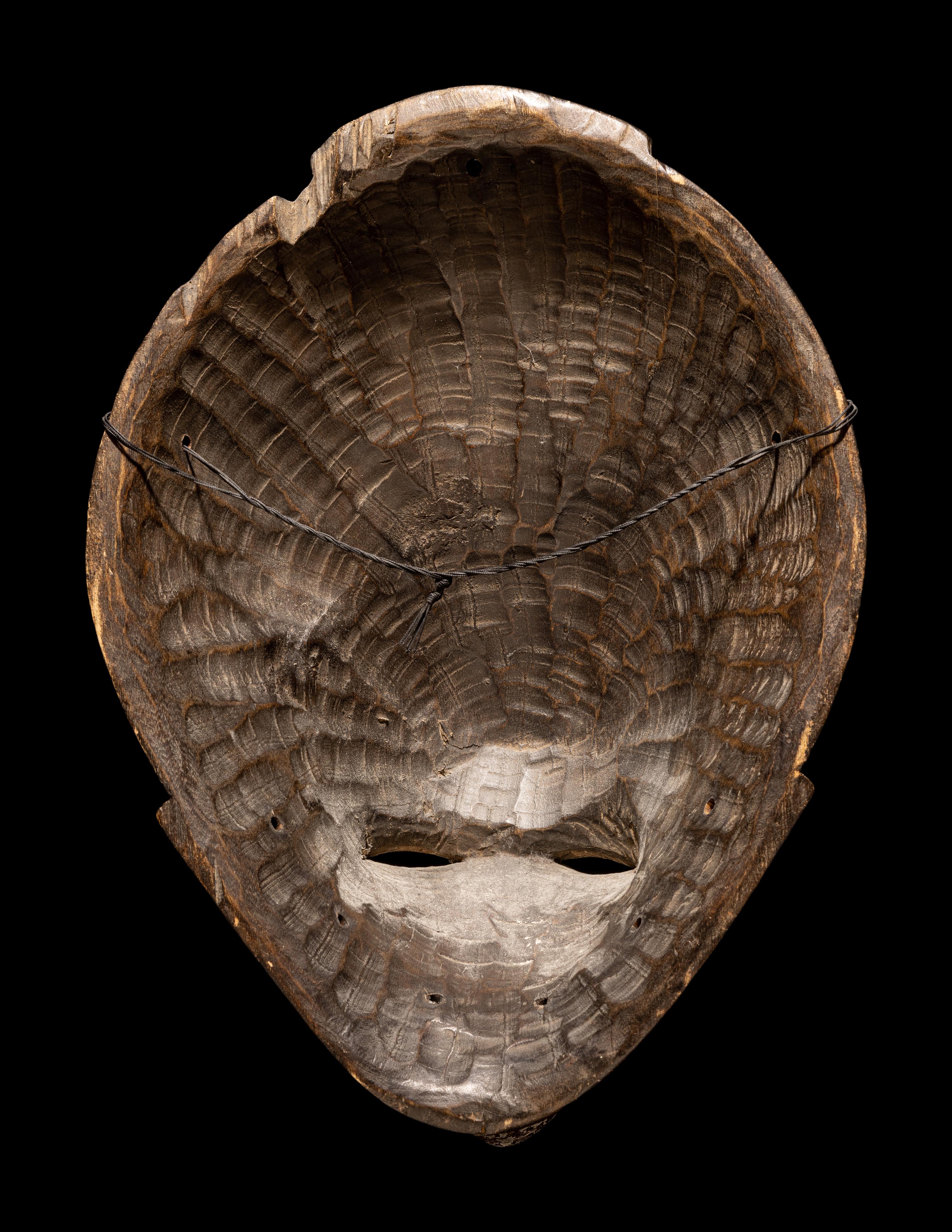 Two Punu Wood Masks