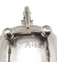An English Silver Four-Piece Coffee and Tea Service