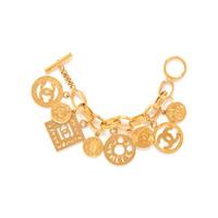 Chanel, Medallion Charm Bracelet