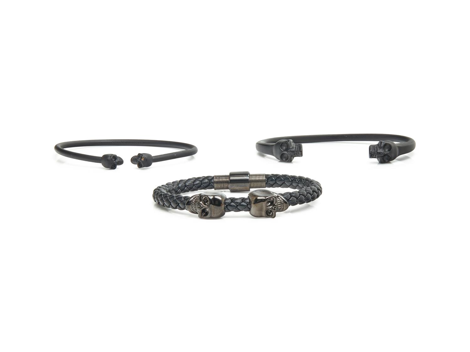 COLLECTION OF DESIGNER MEN'S BRACELETS