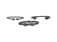 COLLECTION OF DESIGNER MEN'S BRACELETS